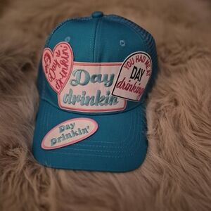 Bougie custom cap, embellished trucker hat